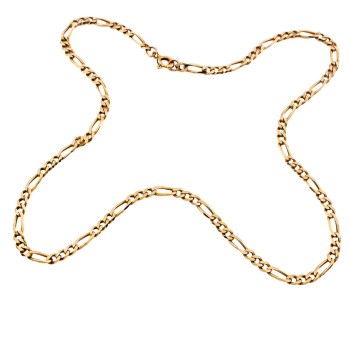 9ct Gold 9.7g 18 inch Figaro Chain